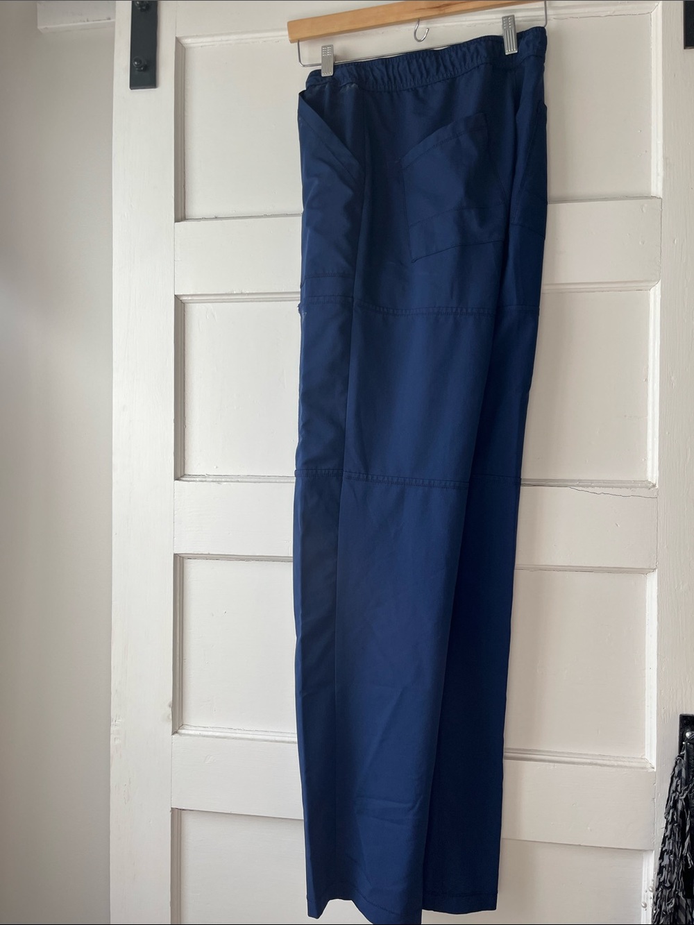Dickies Men's Dark Navy Elastic Waist Scrub Pants